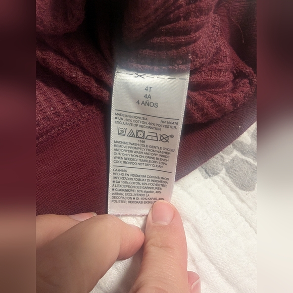 Two 4T Old Navy Waffle Henleys - Picture 6 of 6